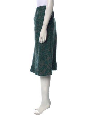 LISA CORTI Printed Midi Length Skirt