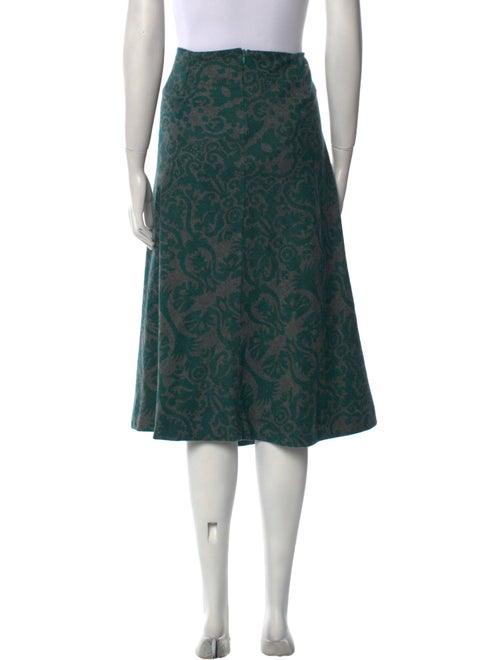 LISA CORTI Printed Midi Length Skirt