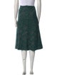 LISA CORTI Printed Midi Length Skirt