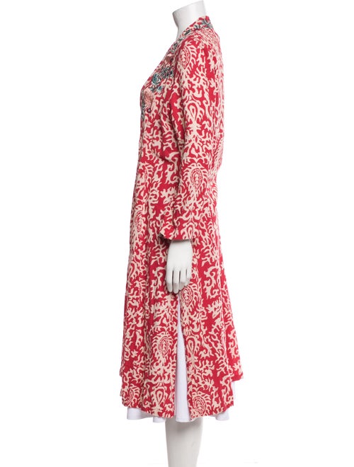 LISA CORTI Printed Robe