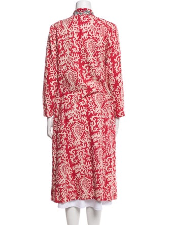 LISA CORTI Printed Robe