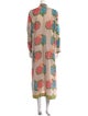 LISA CORTI Floral Print Long Dress