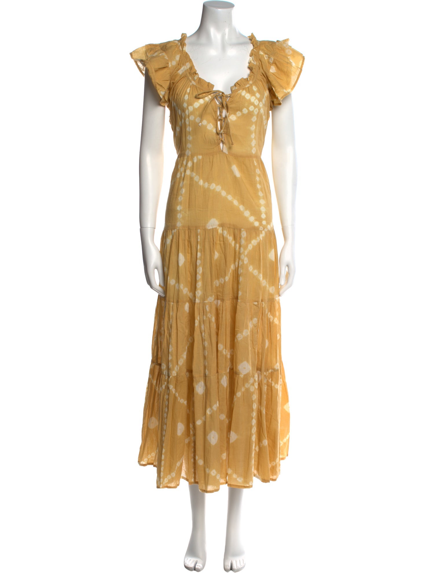 Lido Printed Midi Length Dress