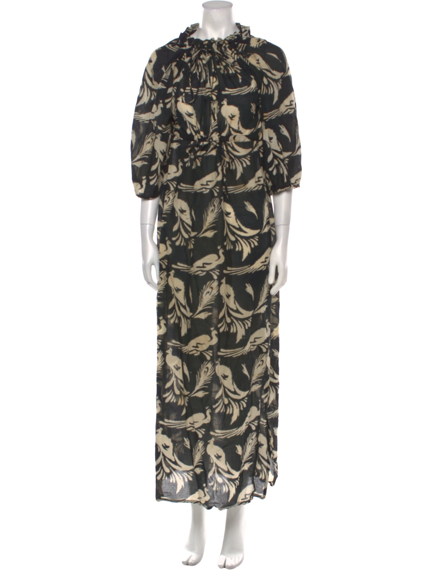 Lido Silk Long Dress