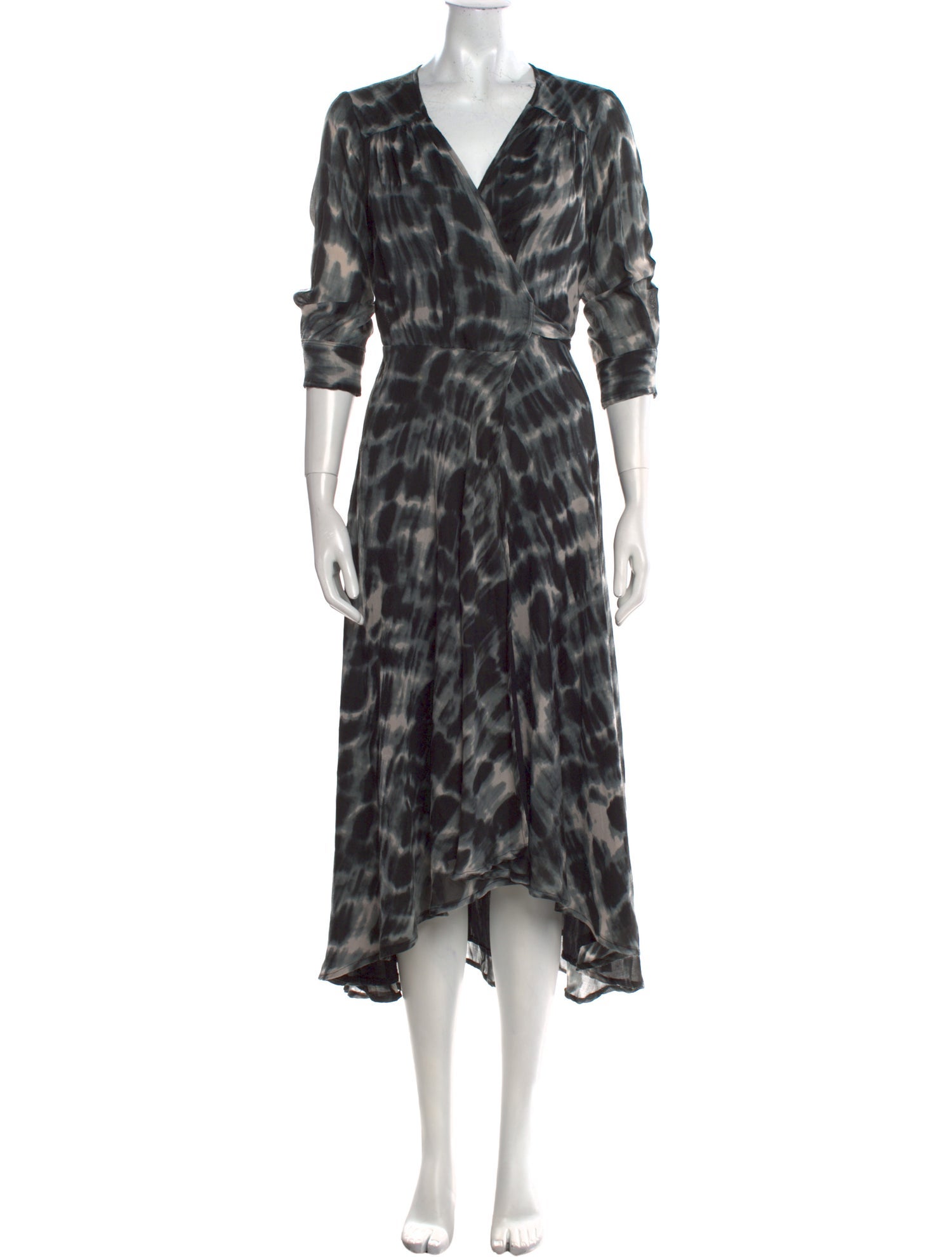 Lido Animal Print Midi Length Dress