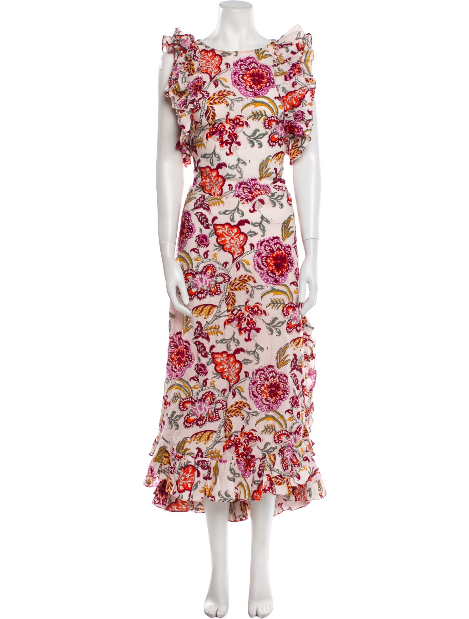 Lido Floral Print Long Dress
