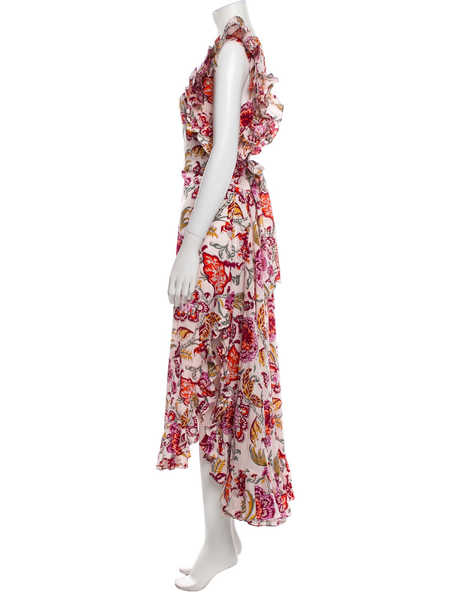 Lido Floral Print Long Dress