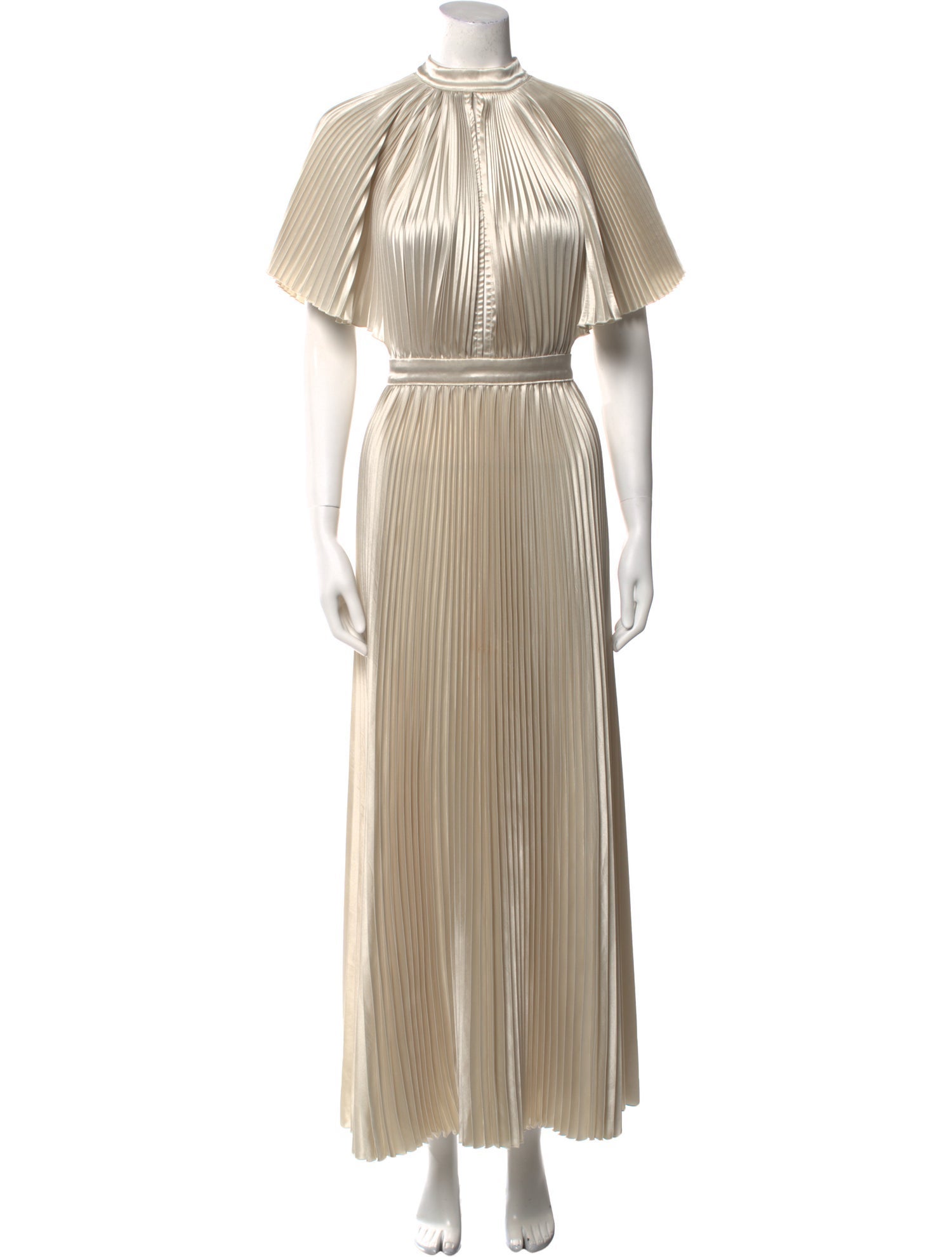 Lido Mock Neck Long Dress