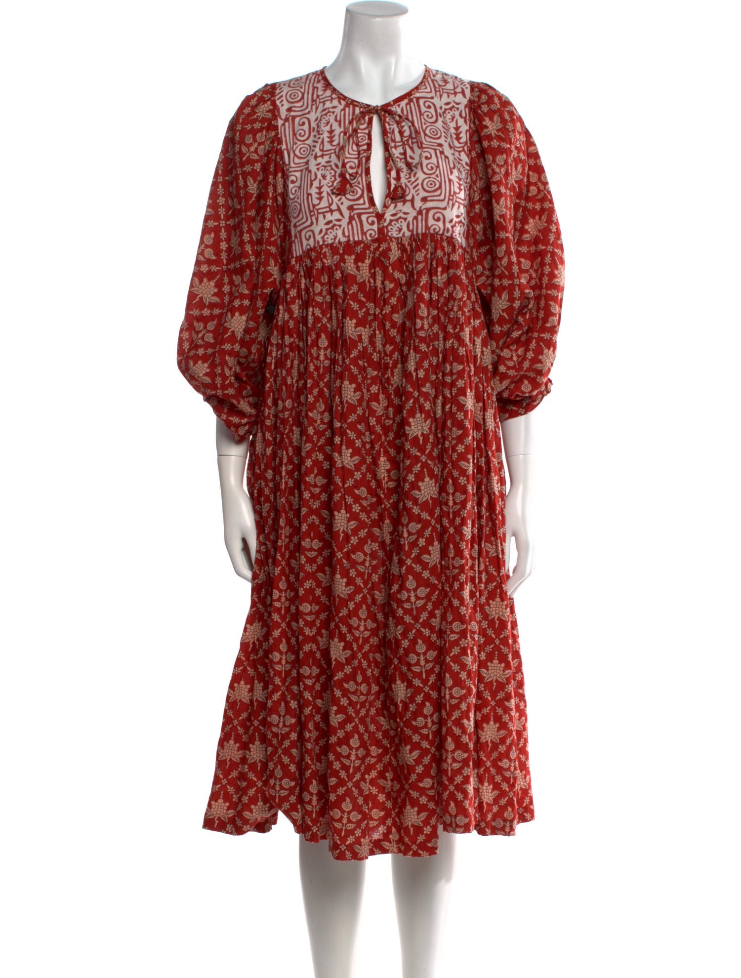 Lido Floral Print Long Dress