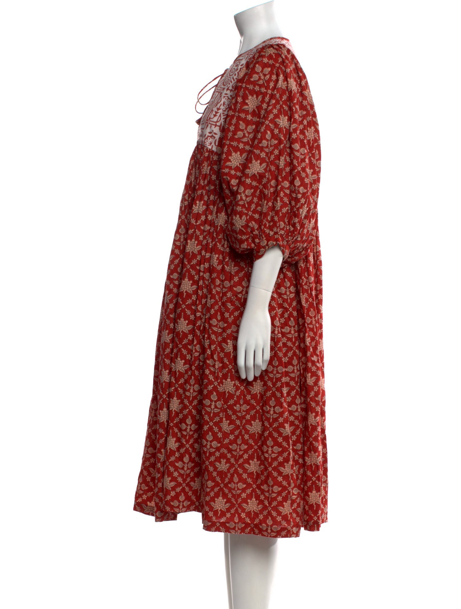 Lido Floral Print Long Dress