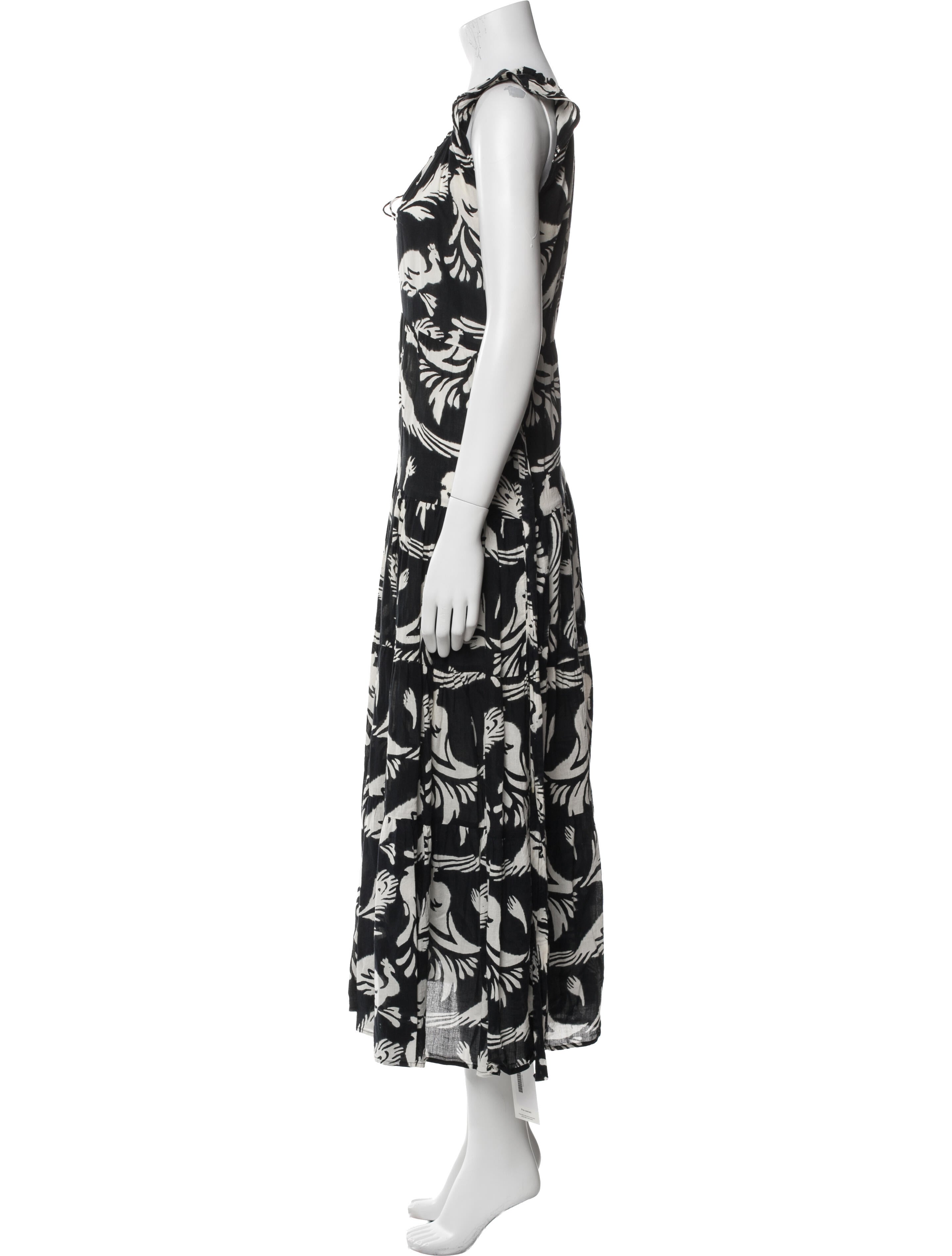 Lido Printed Long Dress