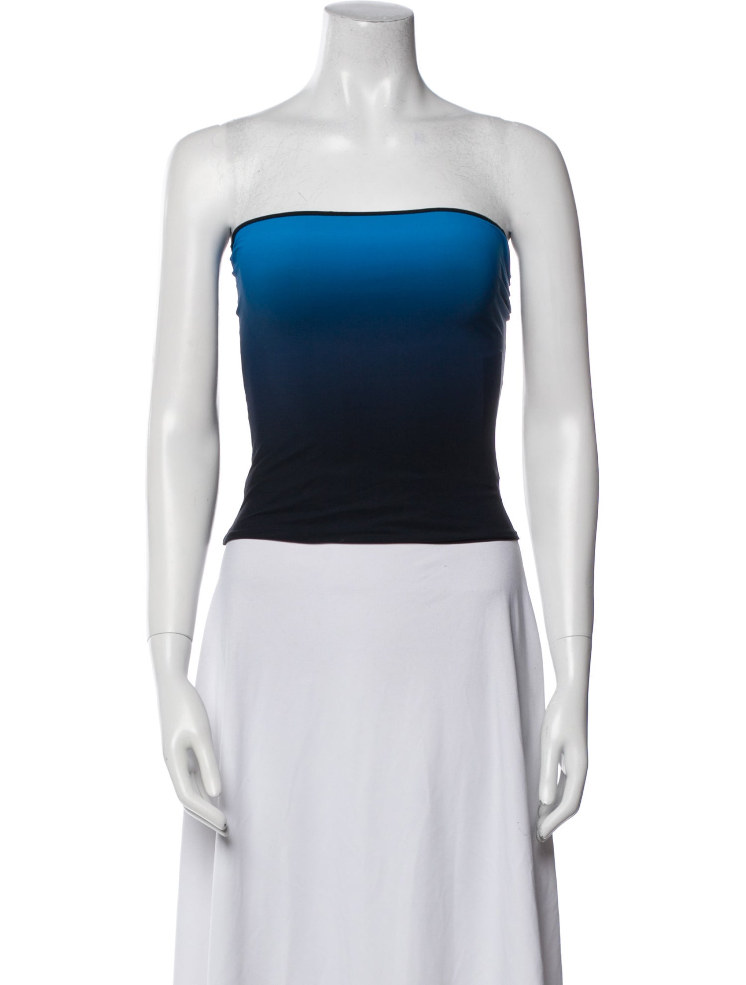 Lido Strapless Crop Top