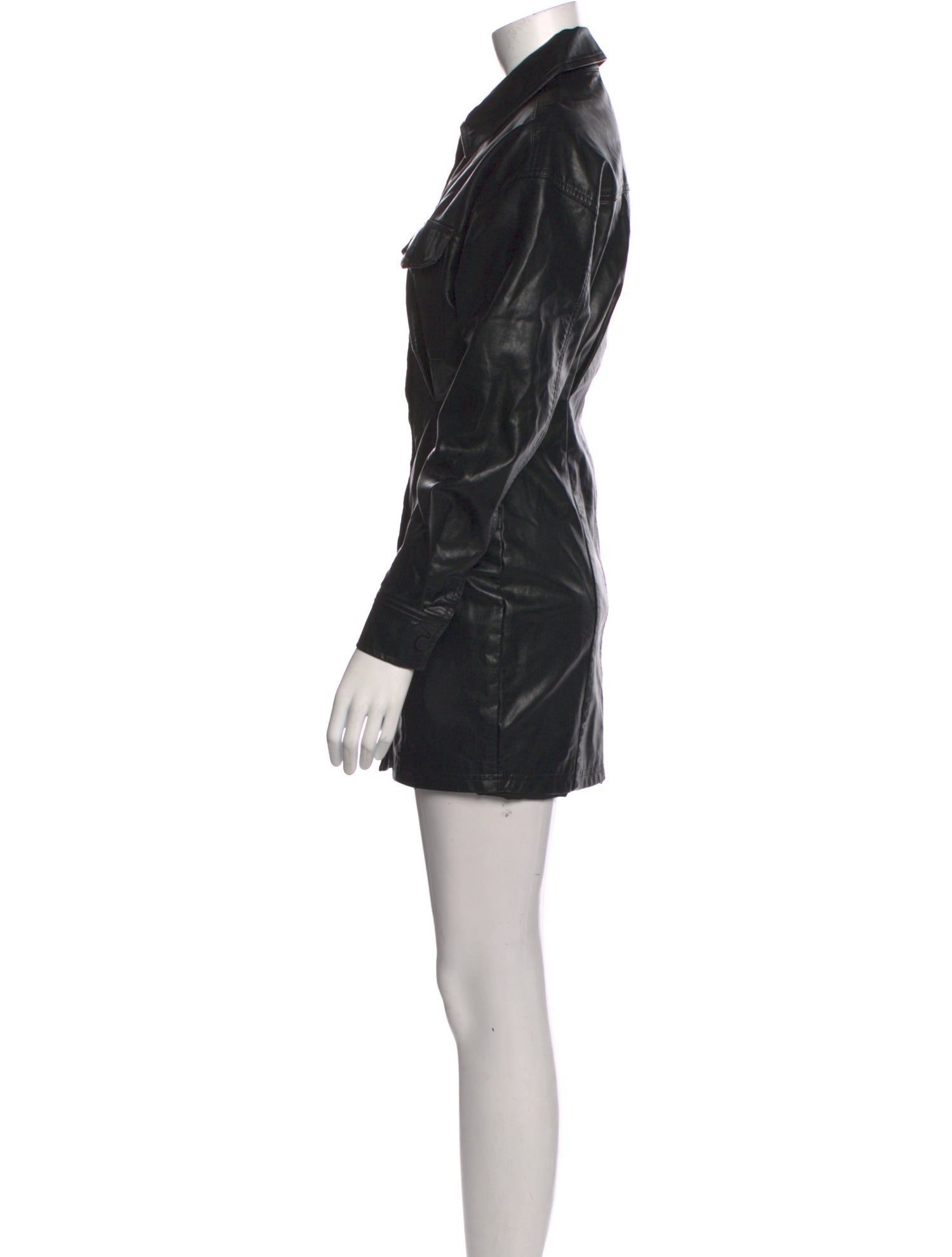 Line & Dot Mini Dress