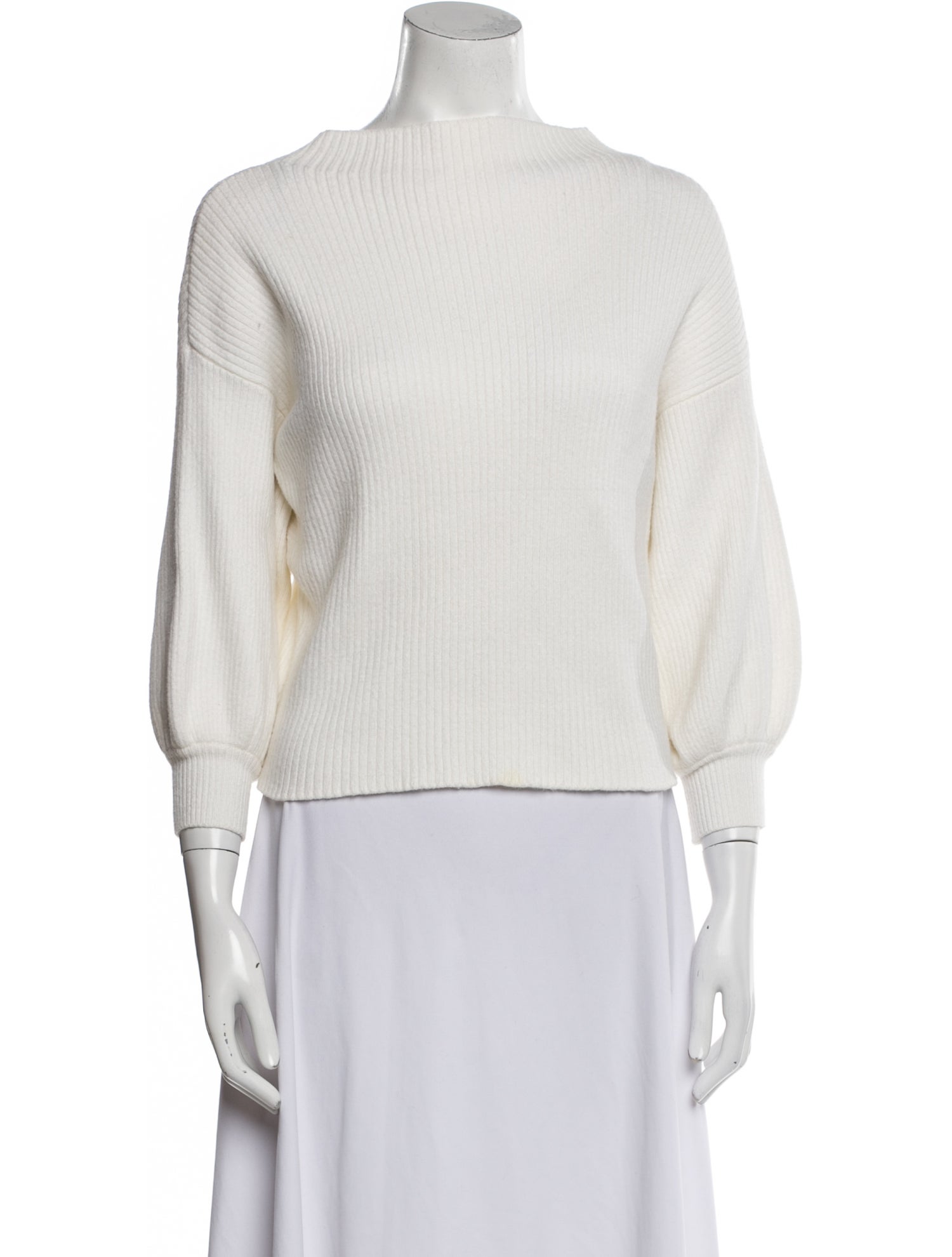 Line & Dot Bateau Neckline Sweater