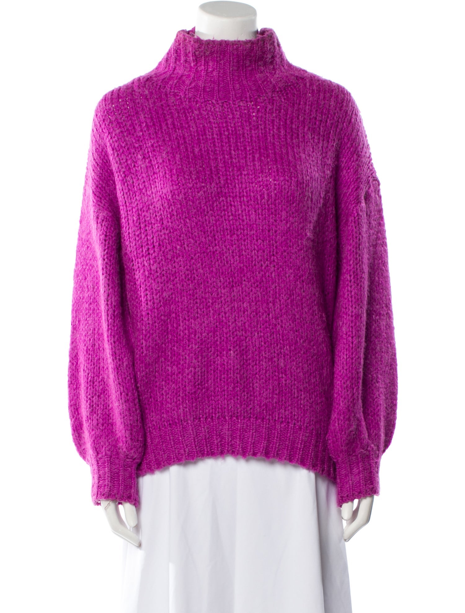 Line & Dot Turtleneck Sweater