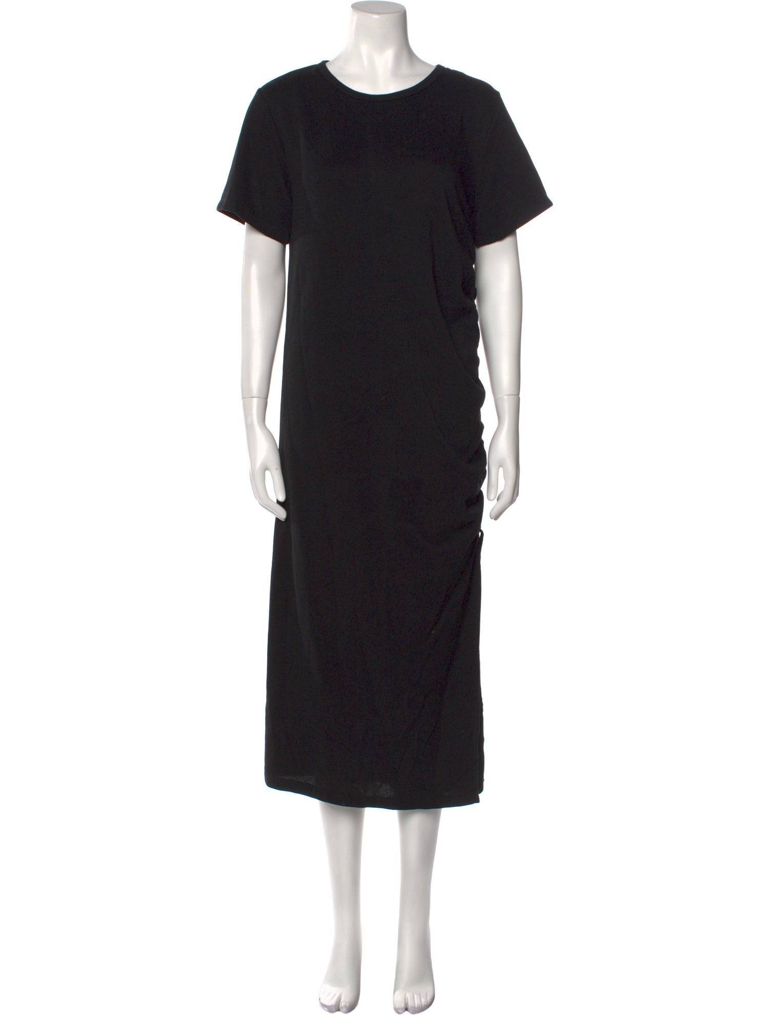 Line & Dot Crew Neck Long Dress