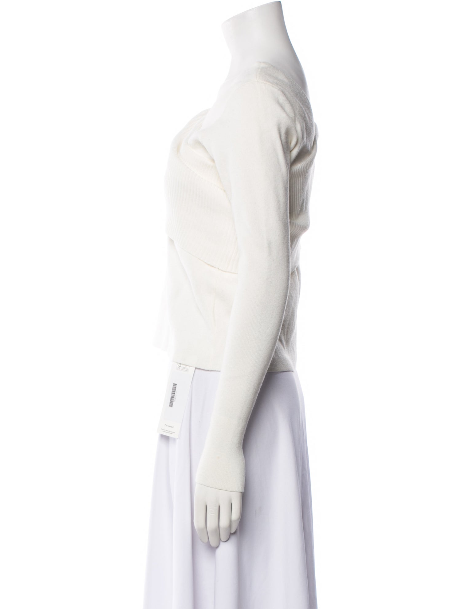 Line & Dot Cowl Neck Sweater