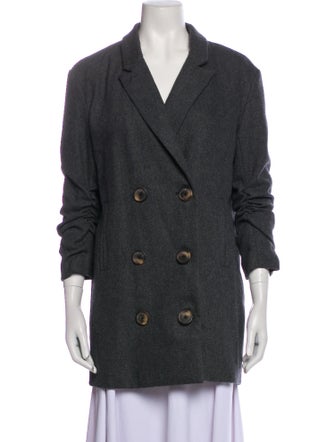 Line & Dot Peacoat