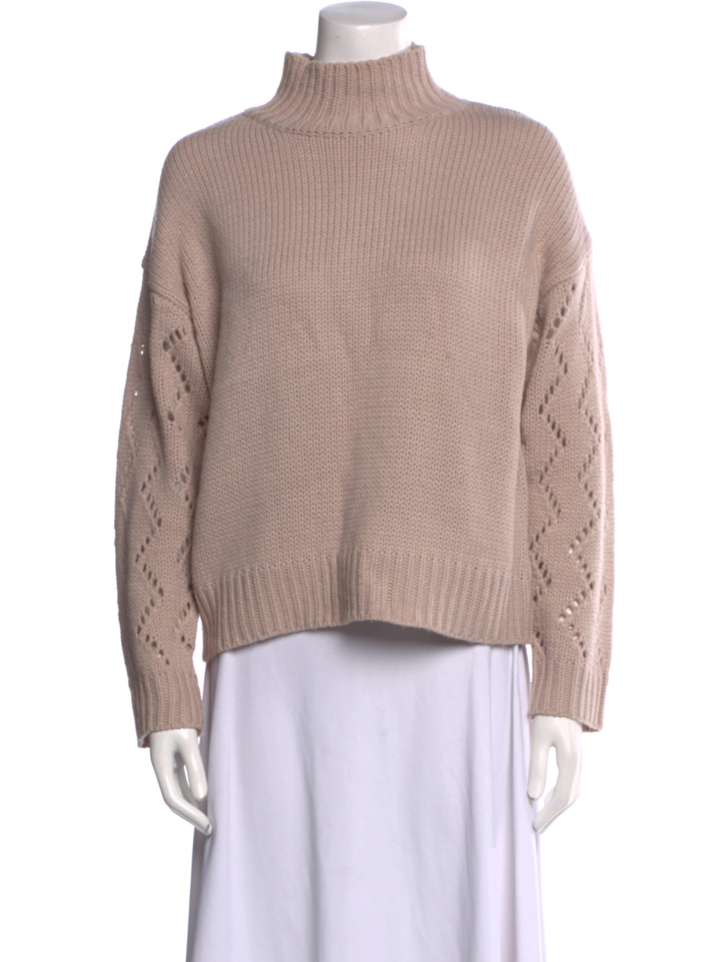 Line & Dot Turtleneck Sweater