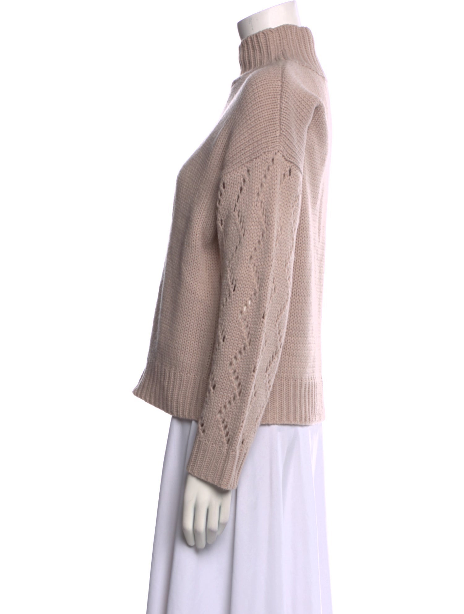 Line & Dot Turtleneck Sweater