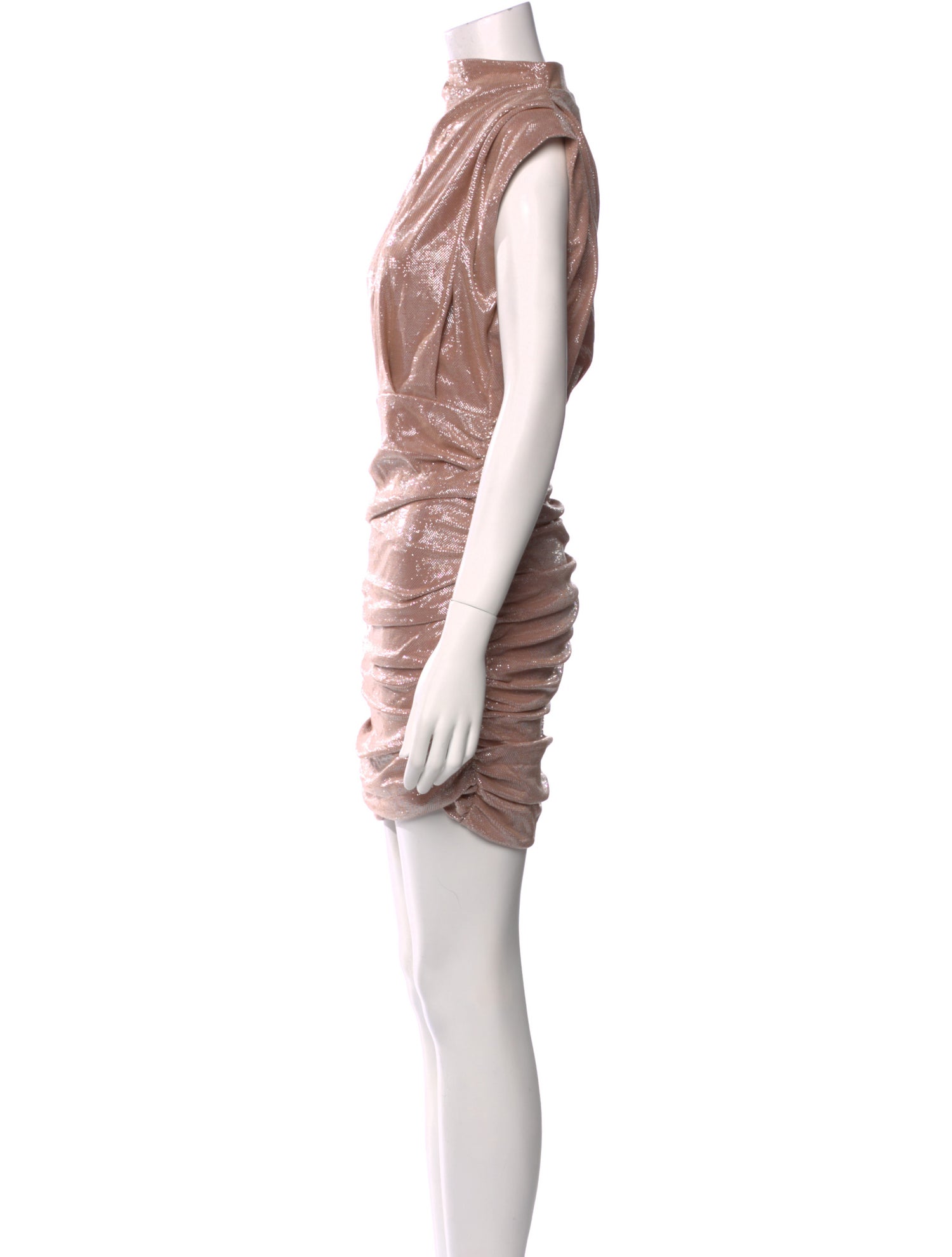 Line & Dot Cowl Neck Mini Dress w/ Tags