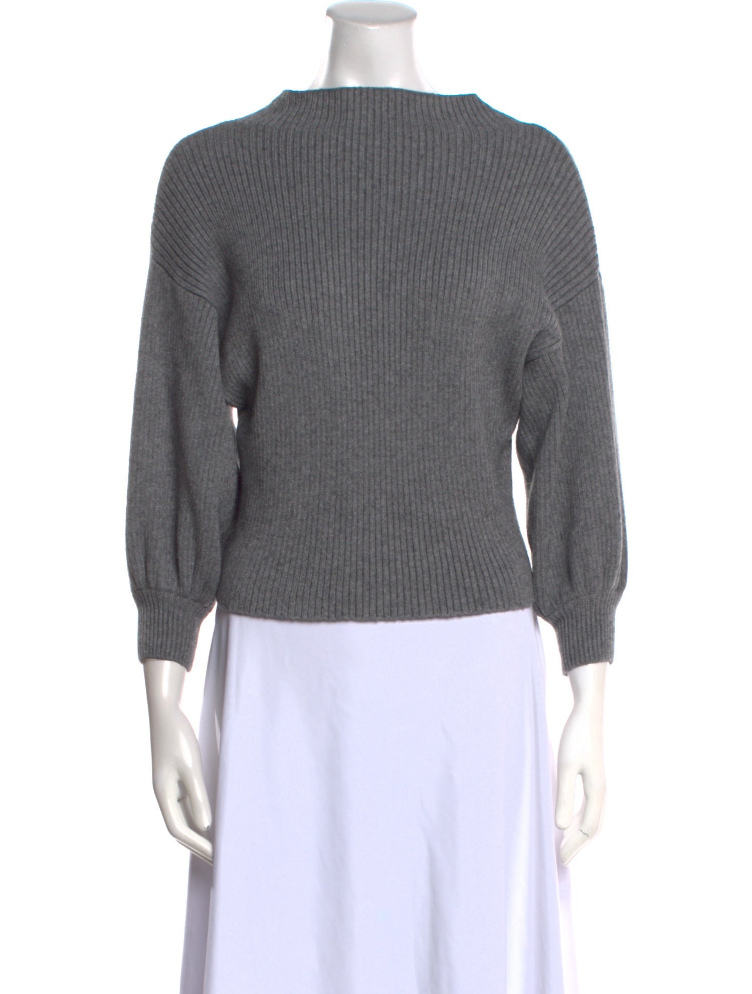 Line & Dot Bateau Neckline Sweater