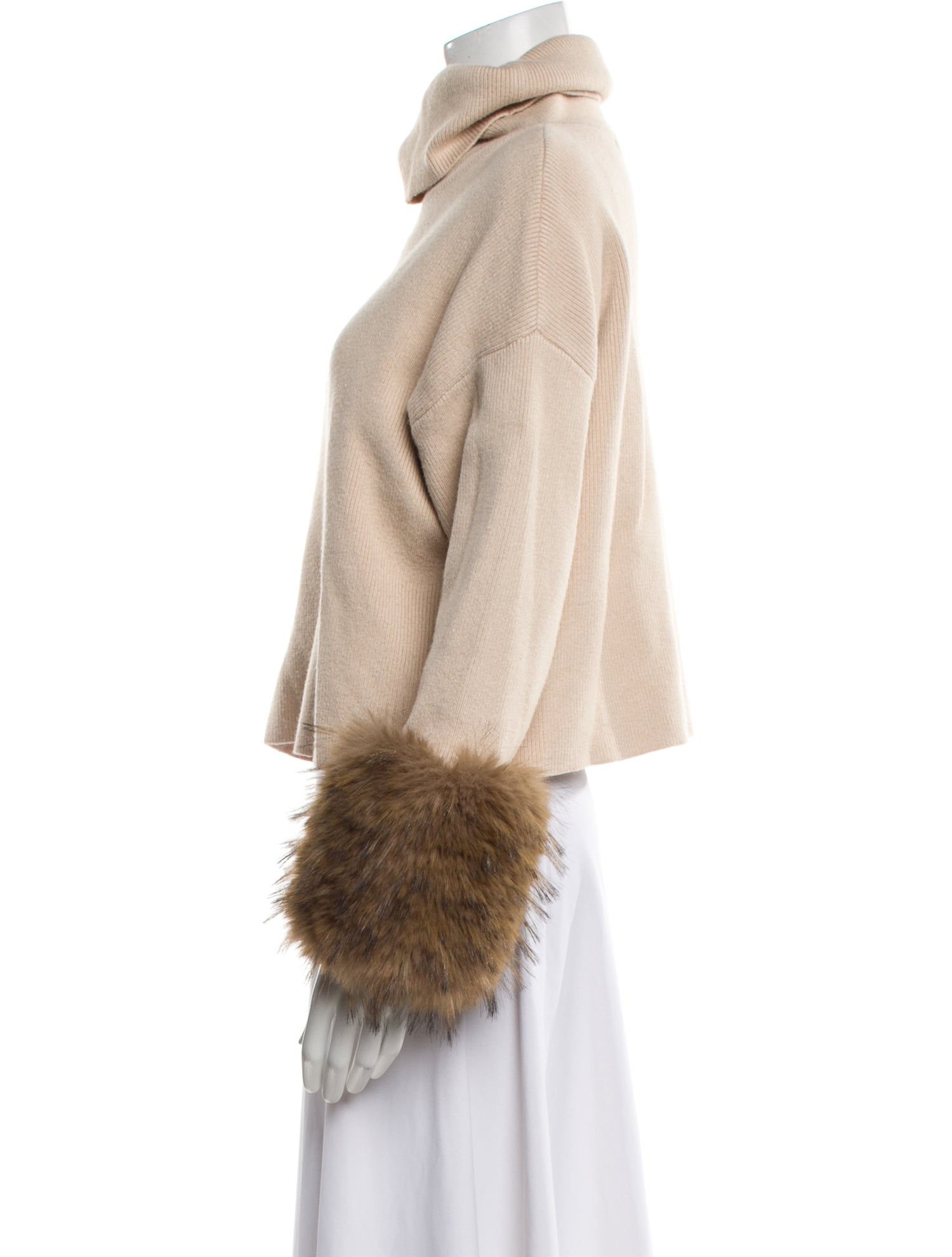 Line & Dot Turtleneck Sweater