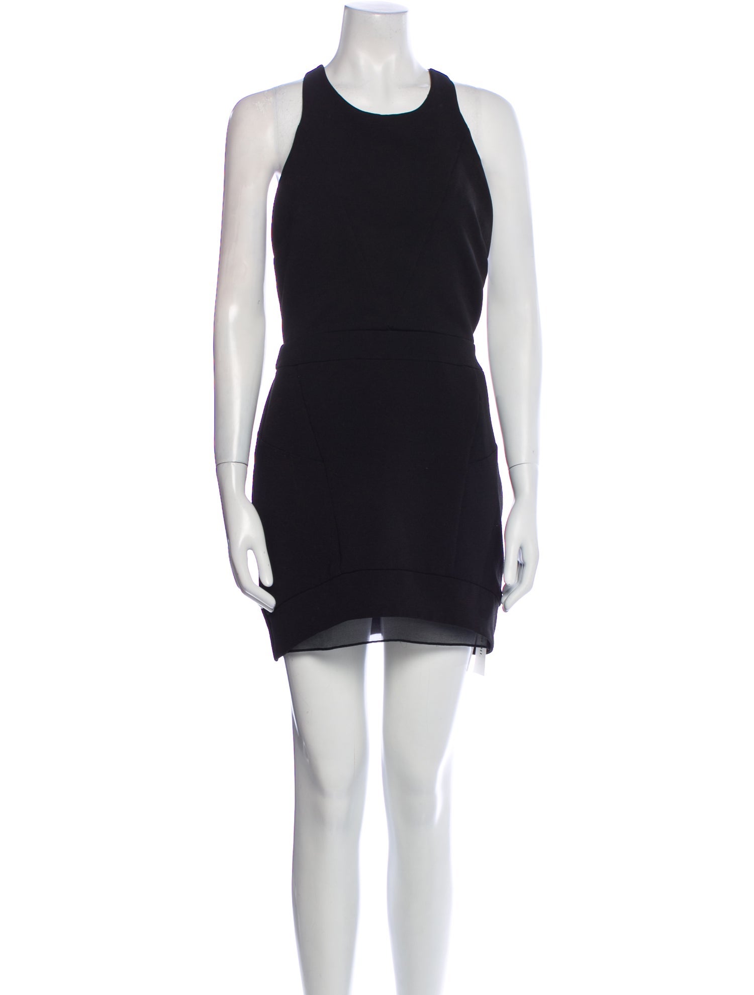 Line & Dot Crew Neck Mini Dress