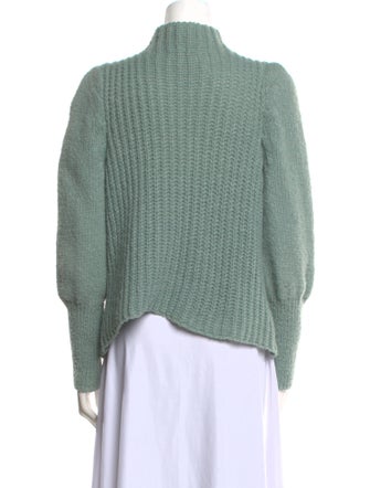 Line & Dot Mock Neck Sweater