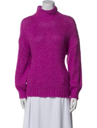 Line & Dot Turtleneck Sweater