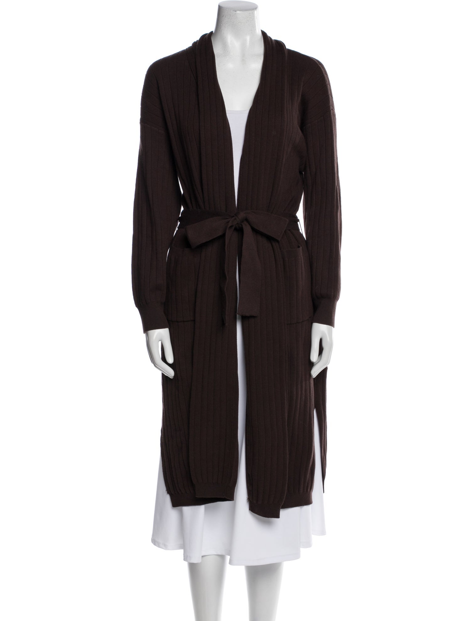 Line & Dot V-Neck Sweater