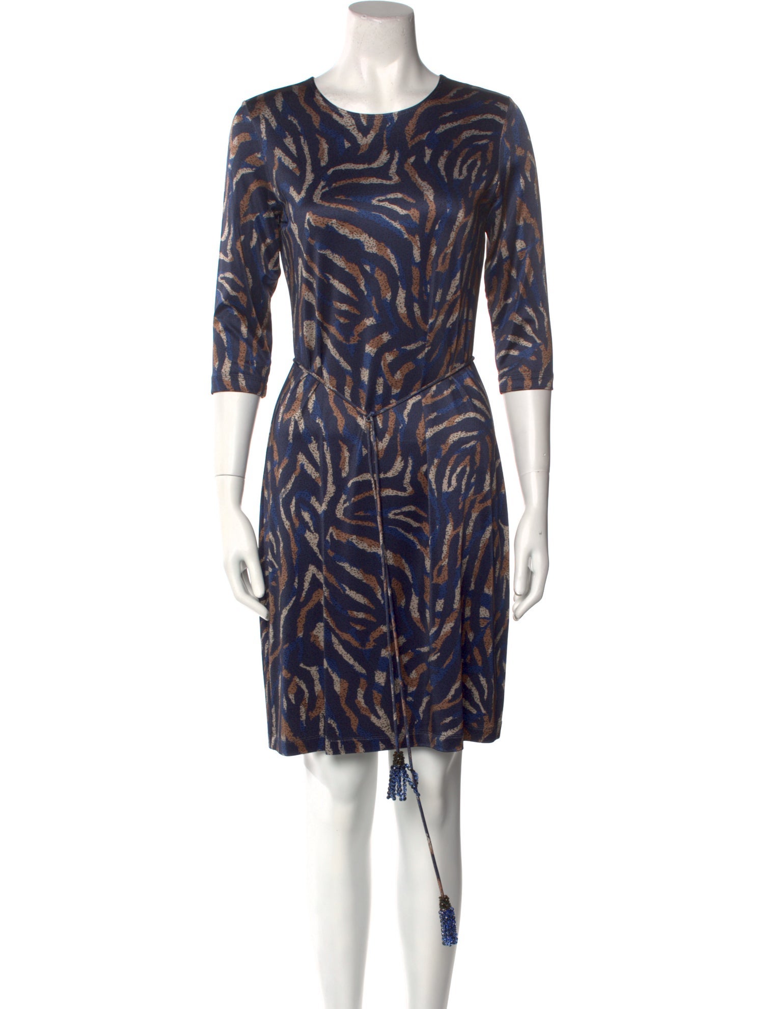 Leggiadro Printed Mini Dress