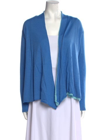 Leggiadro Knitwear Open Front Sweater M