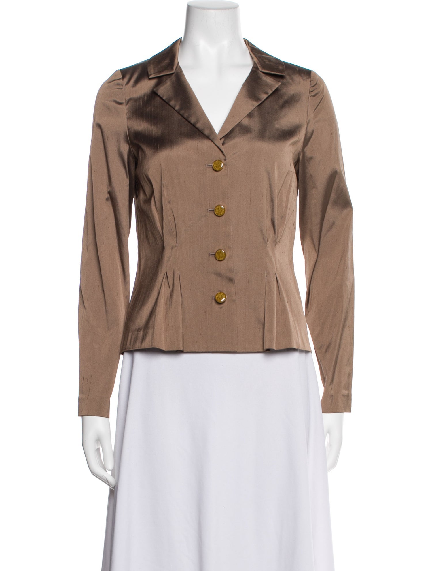 Leggiadro Silk Blazer