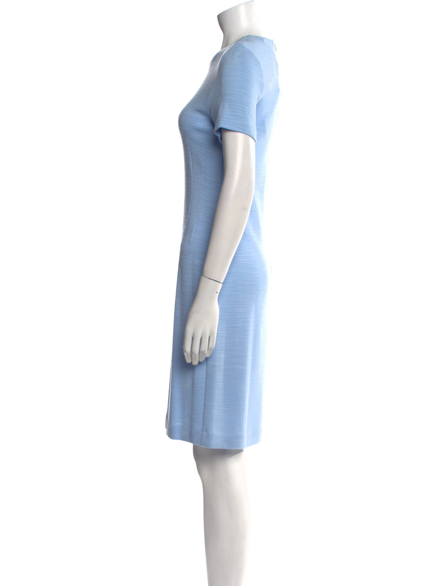 Leggiadro Crew Neck Midi Length Dress