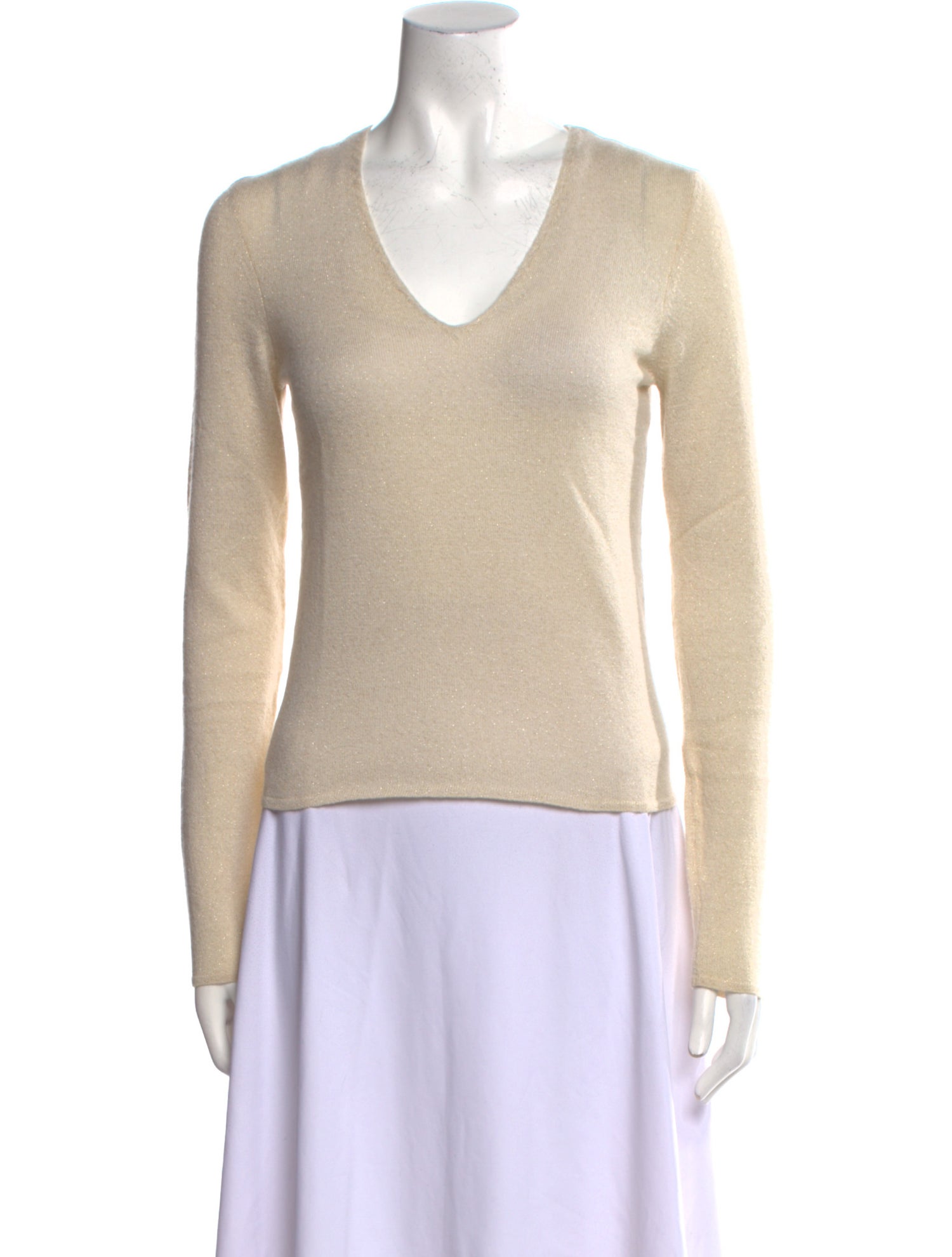 Leggiadro V-Neck Long Sleeve Top