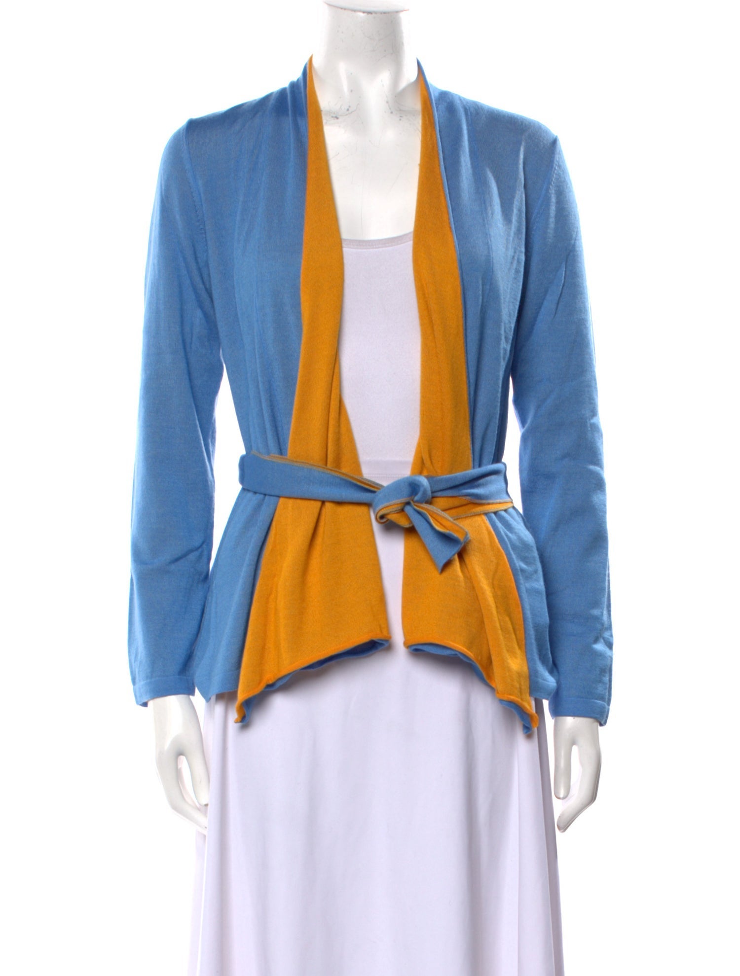 Leggiadro Plunge Neckline Sweater