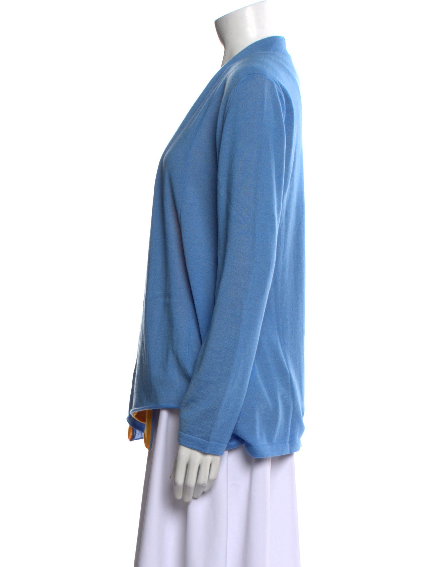 Leggiadro Cashmere Open Front Sweater