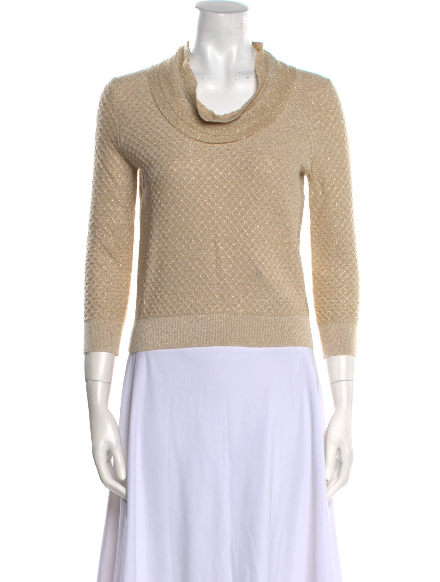 Leggiadro Cashmere Cowl Neck Sweater