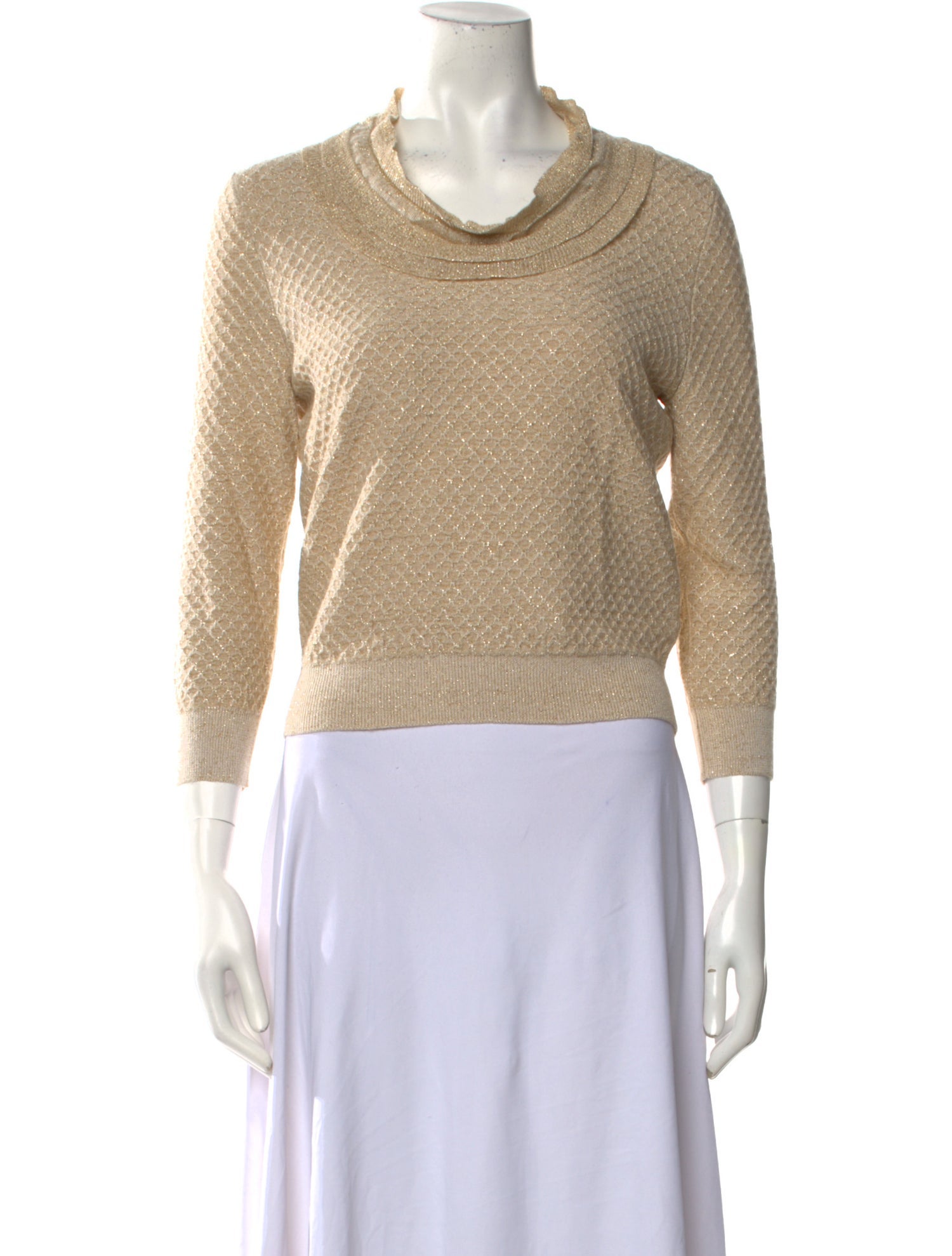 Leggiadro Cashmere Cowl Neck Sweater