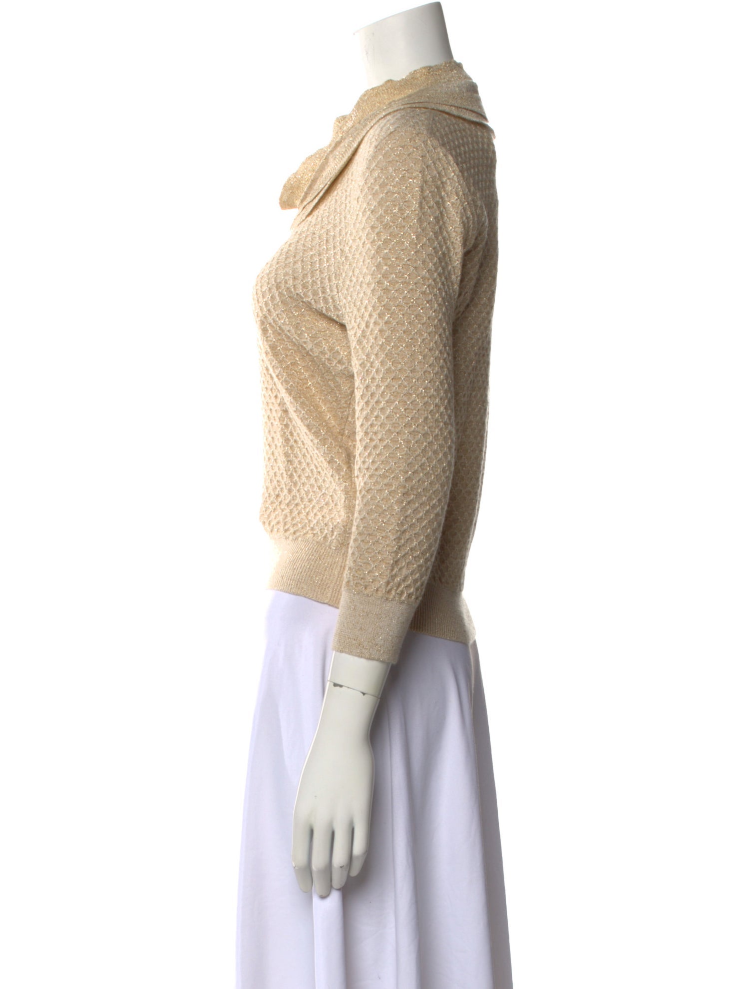 Leggiadro Cashmere Cowl Neck Sweater