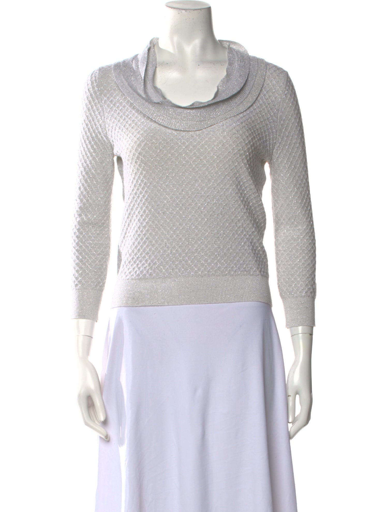 Leggiadro Cashmere Cowl Neck Sweater