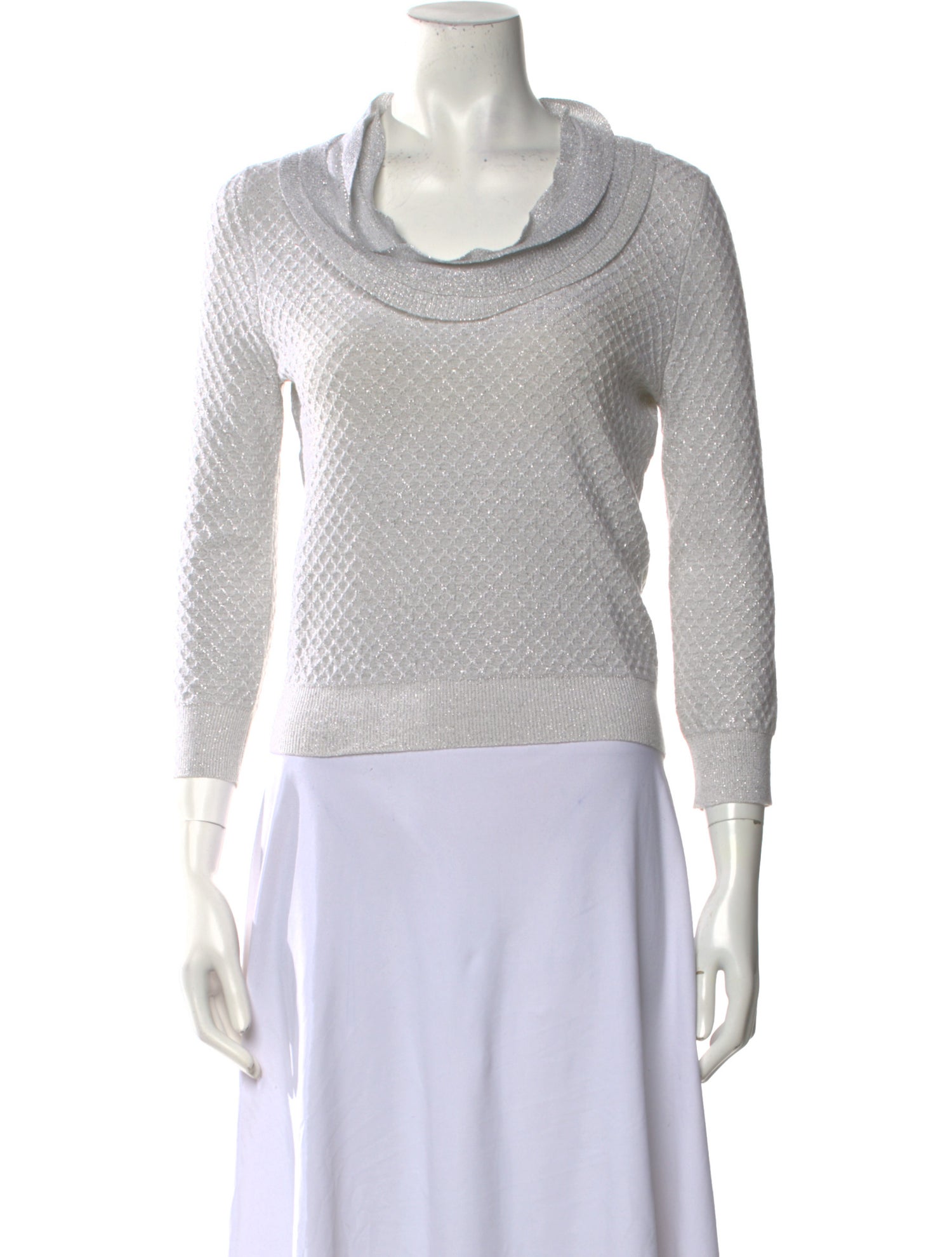Leggiadro Cashmere Cowl Neck Sweater