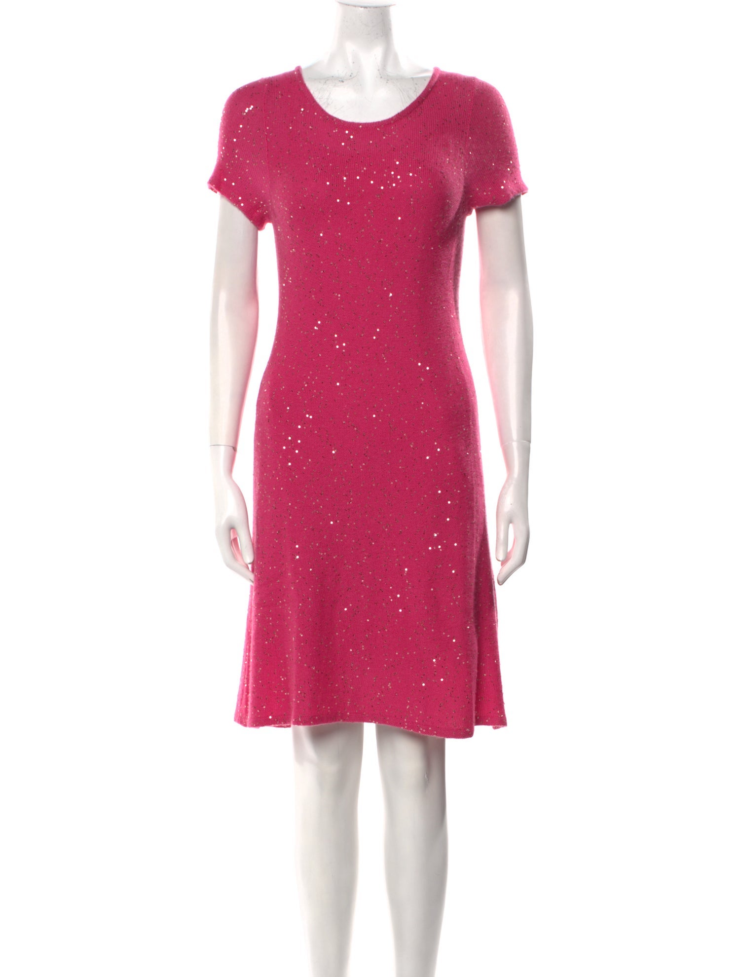 Leggiadro Cashmere Knee-Length Dress