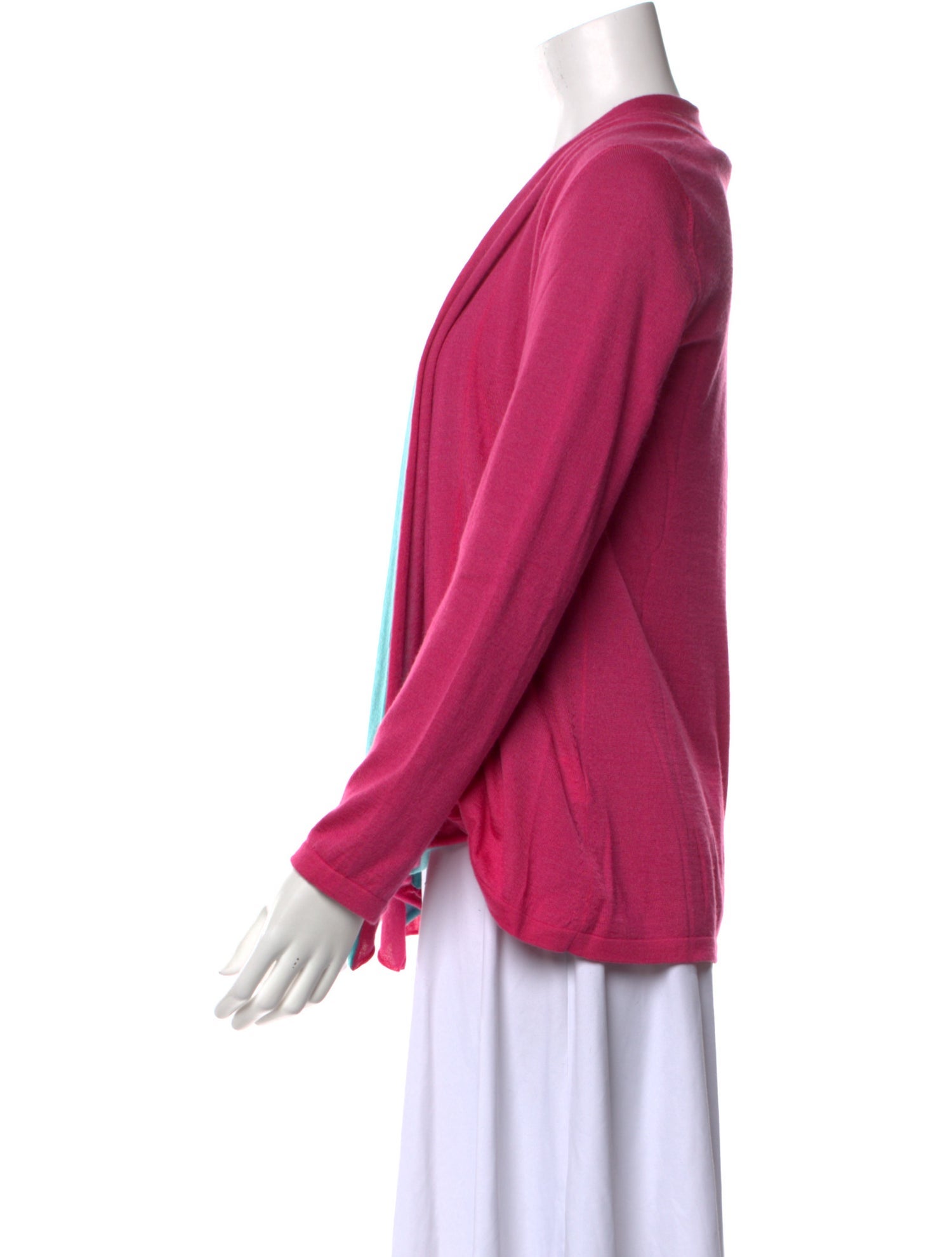 Leggiadro Cashmere Open Front Sweater