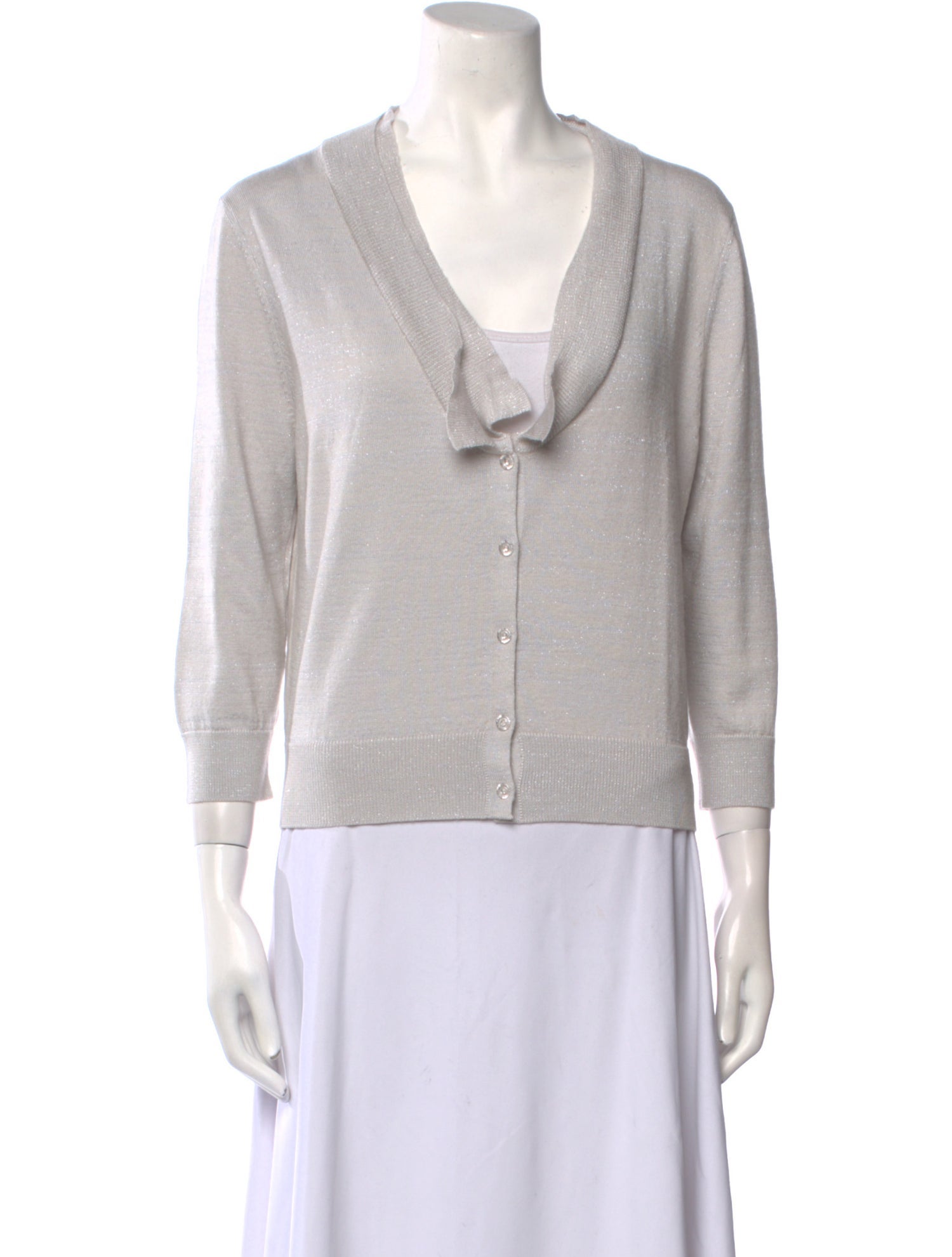 Leggiadro Wool V-Neck Sweater w/ Tags