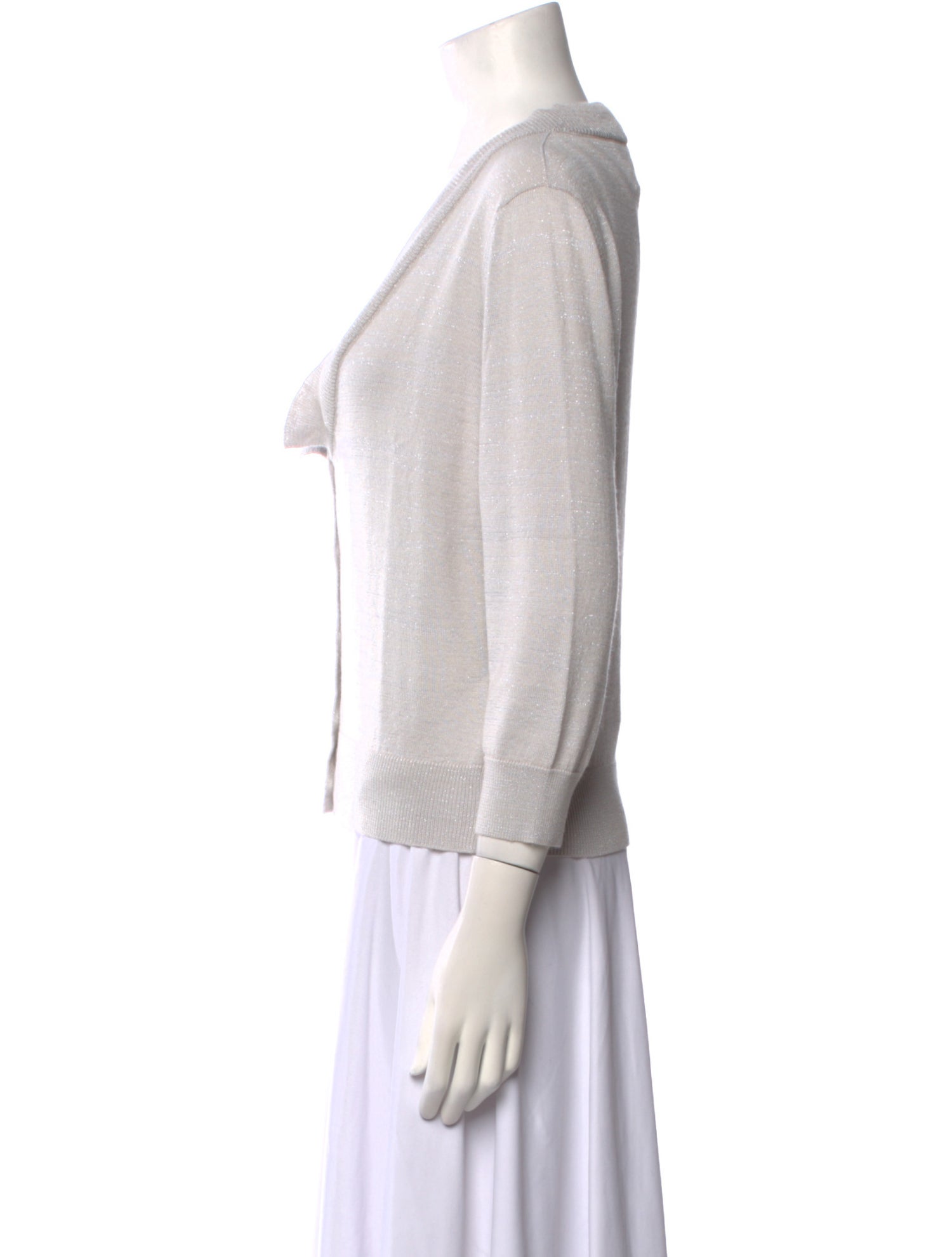 Leggiadro Wool V-Neck Sweater w/ Tags