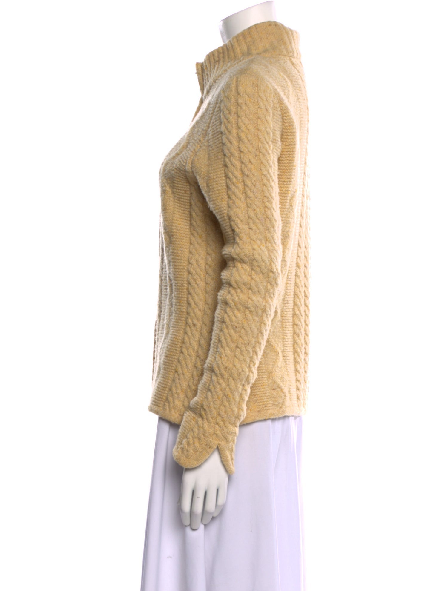 Leggiadro Wool Mock Neck Sweater
