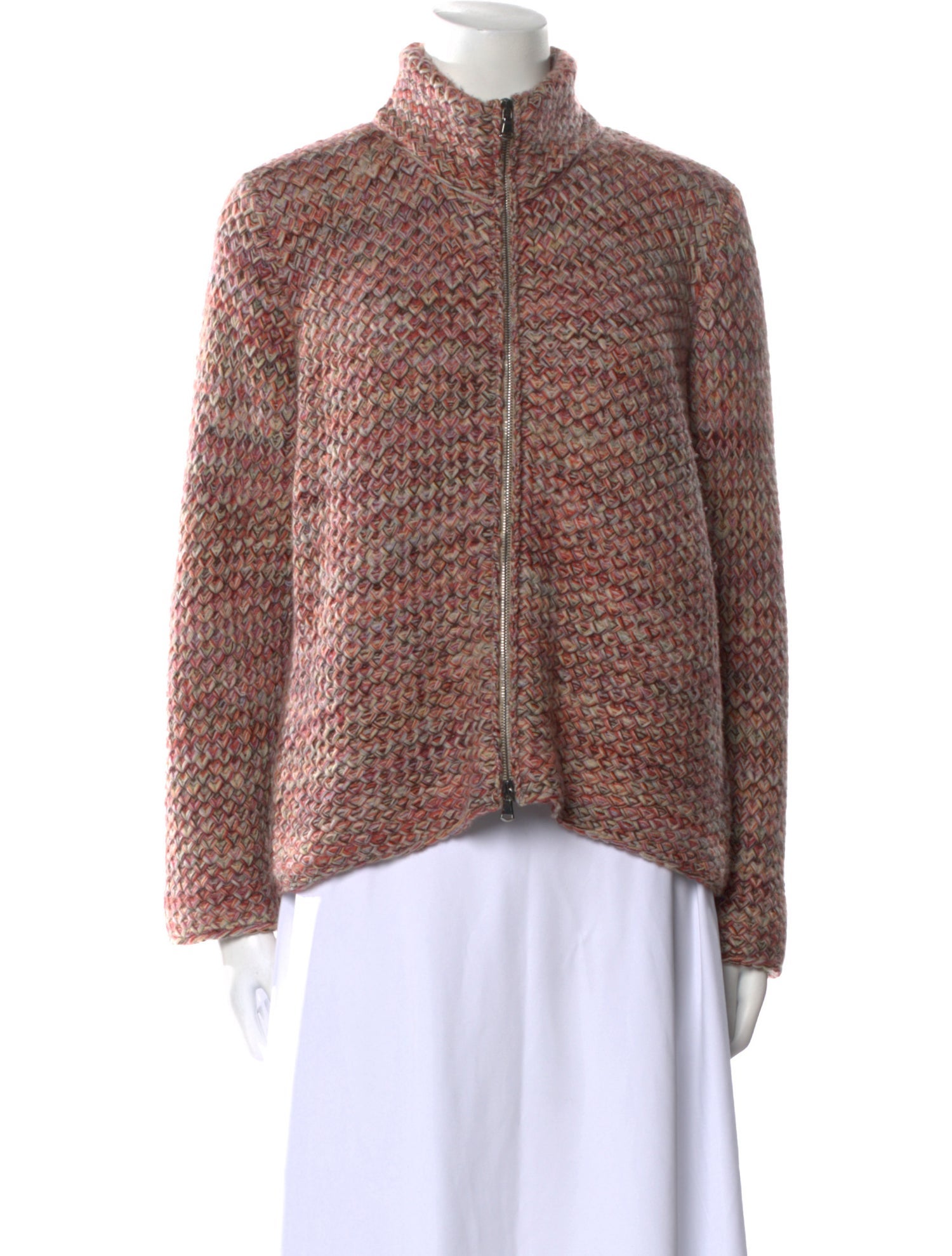 Leggiadro Cashmere Mock Neck Sweater