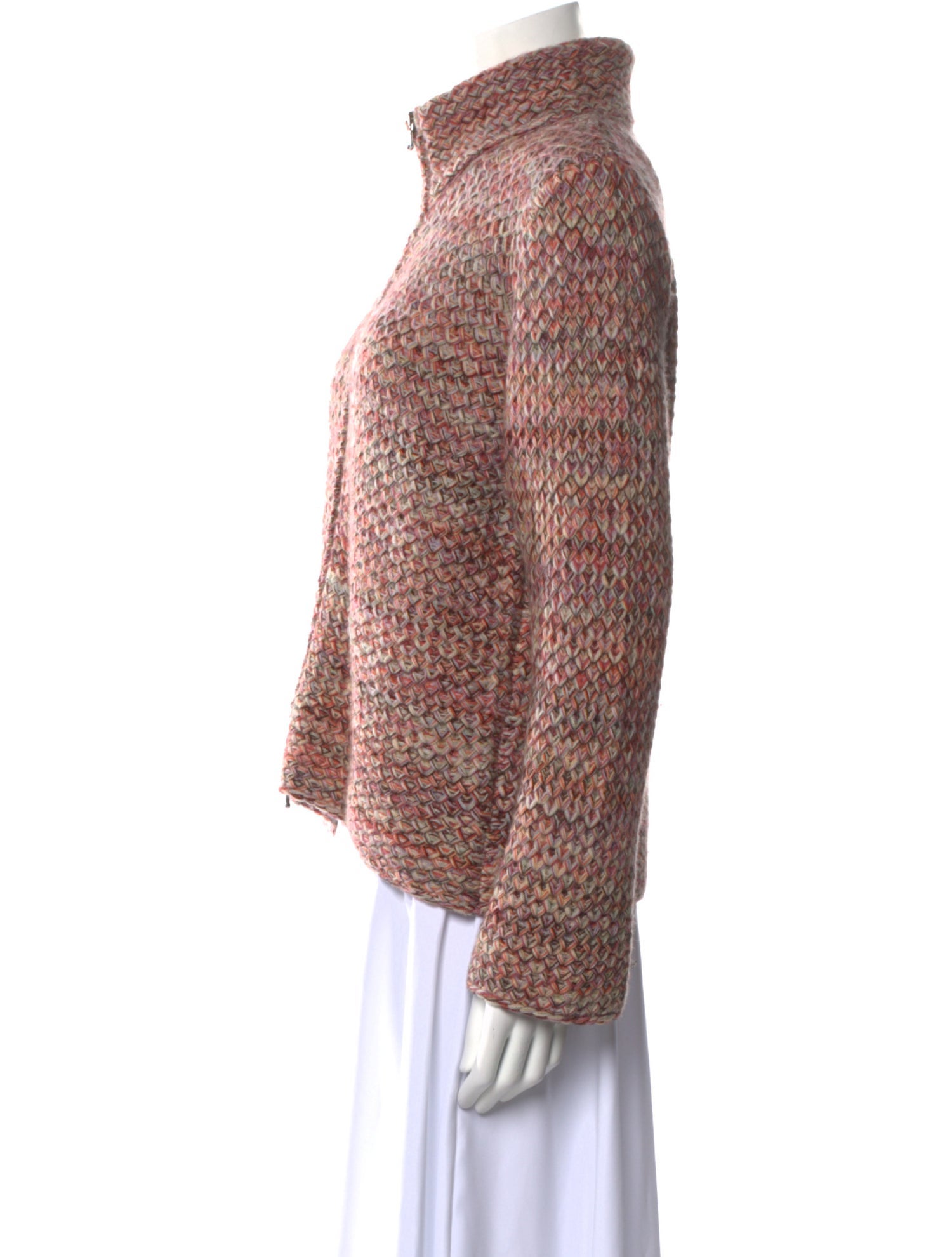 Leggiadro Cashmere Mock Neck Sweater